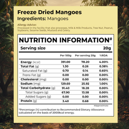 Freeze Dried Mango