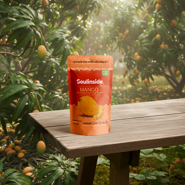 Crispy freeze dried mango pieces by SoulInside